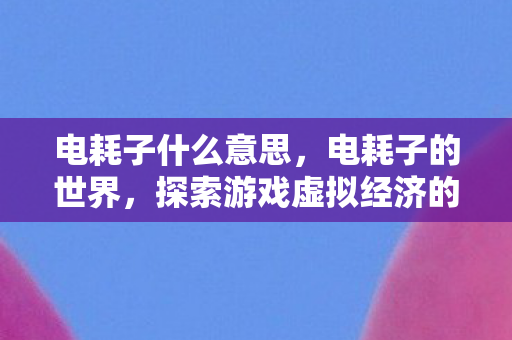 电耗子什么意思,电耗子的世界,探索游戏虚拟经济的奥秘 电耗子什么意思,电耗子的世界,探索游戏虚拟经济的奥秘