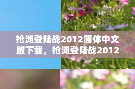 抢滩登陆战2012简体中文版下载，抢滩登陆战2012，经典再现，战略与激情的碰撞