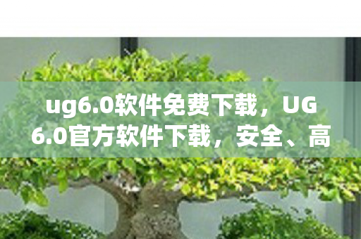 ug6.0软件免费下载，UG6.0官方软件下载，安全、高效、合法的获取途径