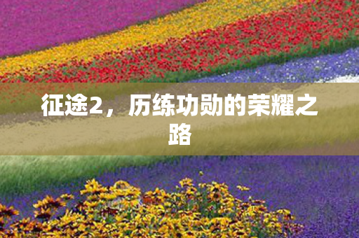 征途2，历练功勋的荣耀之路