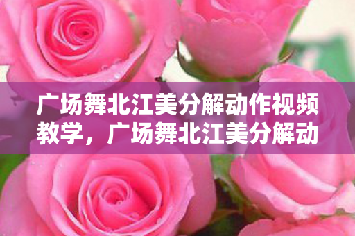 广场舞北江美分解动作视频教学，广场舞北江美分解动作详解