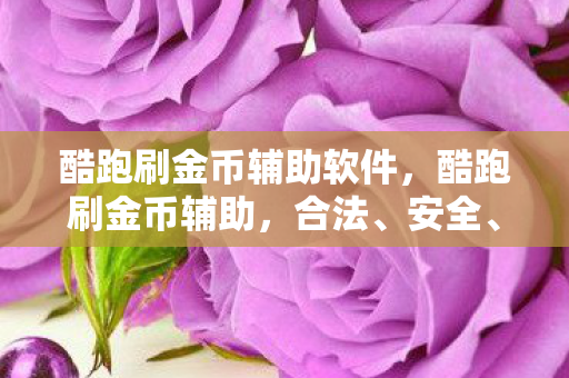 酷跑刷金币辅助软件，酷跑刷金币辅助，合法、安全、高效的金币获取方式