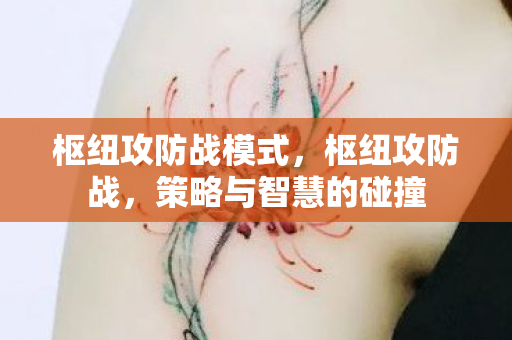 枢纽攻防战模式，枢纽攻防战，策略与智慧的碰撞