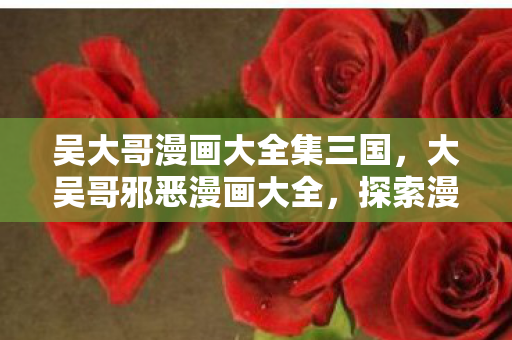 吴大哥漫画大全集三国，大吴哥邪恶漫画大全，探索漫画世界的另类魅力