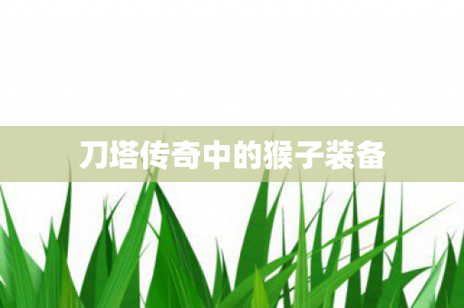刀塔传奇中的猴子装备