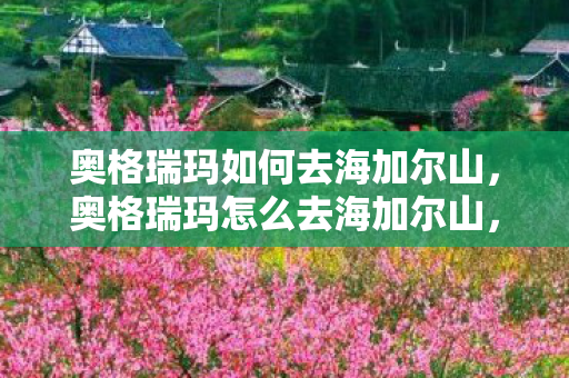 奥格瑞玛如何去海加尔山，奥格瑞玛怎么去海加尔山，一场跨越艾泽拉斯的冒险之旅