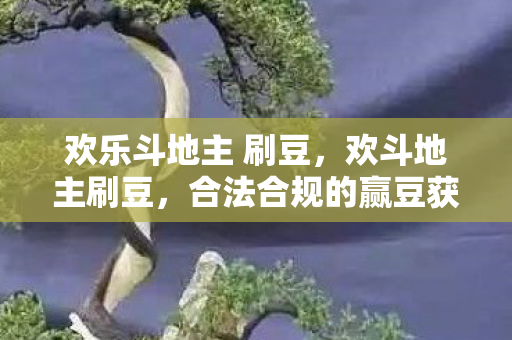 欢乐斗地主 刷豆，欢斗地主刷豆，合法合规的赢豆获取之道