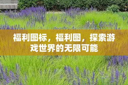 福利图标，福利图，探索游戏世界的无限可能