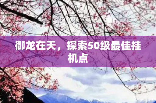 御龙在天，探索50级最佳挂机点