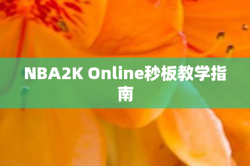 NBA2K Online秒板教学指南
