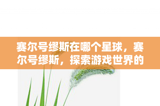 赛尔号缪斯在哪个星球，赛尔号缪斯，探索游戏世界的神秘之旅