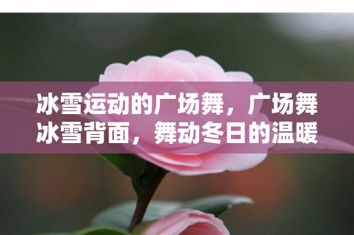 冰雪运动的广场舞，广场舞冰雪背面，舞动冬日的温暖旋律