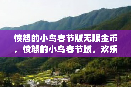 愤怒的小鸟春节版无限金币，愤怒的小鸟春节版，欢乐与传统文化交织的盛宴