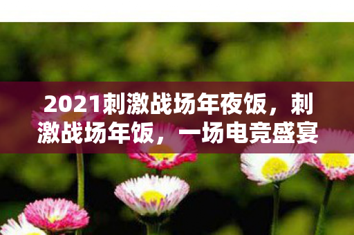 2021刺激战场年夜饭，刺激战场年饭，一场电竞盛宴的回顾与展望