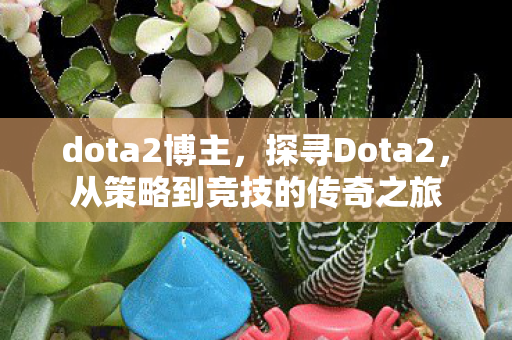 dota2博主，探寻Dota2，从策略到竞技的传奇之旅