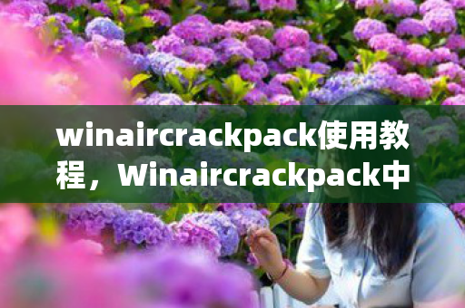 winaircrackpack使用教程，Winaircrackpack中文版，无线网络破解利器