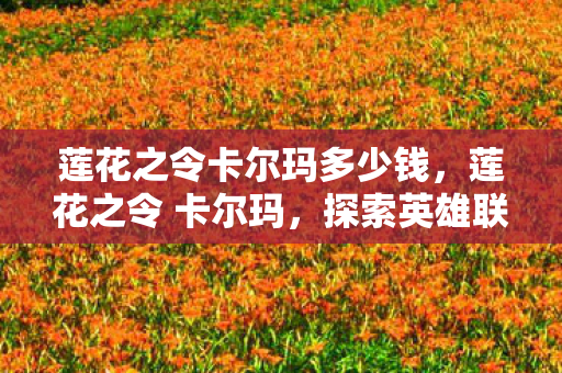 莲花之令卡尔玛多少钱，莲花之令 卡尔玛，探索英雄联盟中的神秘法师