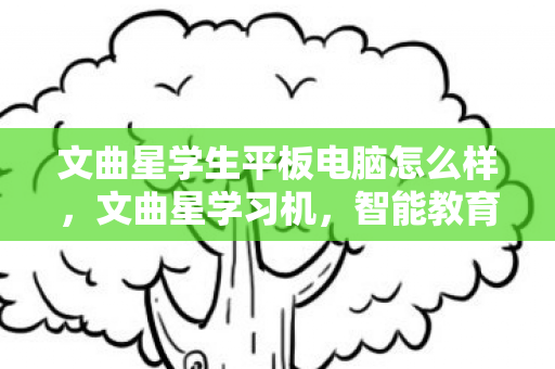 文曲星学生平板电脑怎么样，文曲星学习机，智能教育的未来趋势
