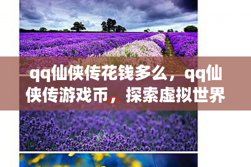 qq仙侠传花钱多么，qq仙侠传游戏币，探索虚拟世界的财富密码