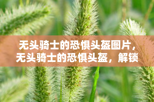 无头骑士的恐惧头盔图片，无头骑士的恐惧头盔，解锁古老传说的神秘力量