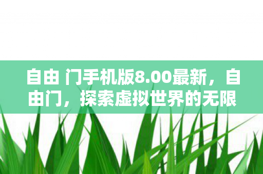 自由 门手机版8.00最新，自由门，探索虚拟世界的无限可能