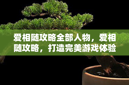 爱相随攻略全部人物,爱相随攻略,打造完美游戏体验的全面指南 爱相随攻略全部人物,爱相随攻略,打造完美游戏体验的全面指南