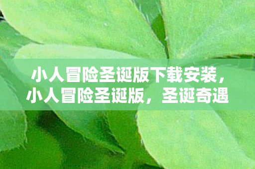 小人冒险圣诞版下载安装，小人冒险圣诞版，圣诞奇遇记