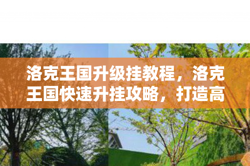 洛克王国升级挂教程,洛克王国快速升挂攻略,打造高效升级之路 洛克王国升级挂教程,洛克王国快速升挂攻略,打造高效升级之路