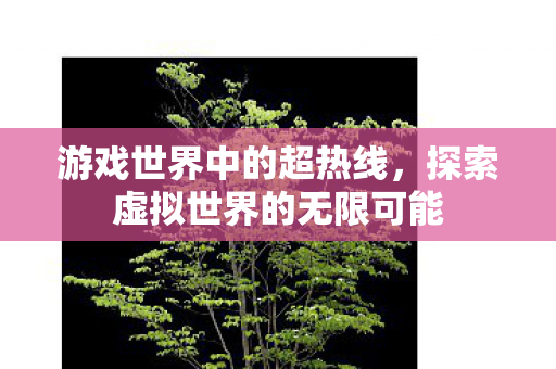 游戏世界中的超热线，探索虚拟世界的无限可能