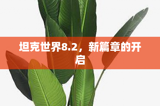 坦克世界8.2,新篇章的开启 坦克世界8.2,新篇章的开启