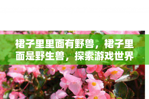 裙子里里面有野兽，裙子里面是野生兽，探索游戏世界的未知领域