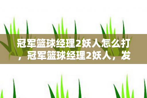 冠军篮球经理2妖人怎么打，冠军篮球经理2妖人，发掘潜力新星，重塑球队未来