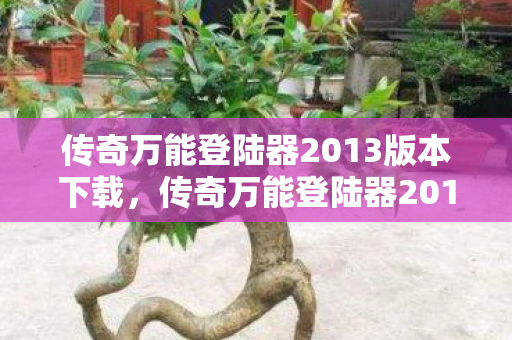 传奇万能登陆器2013版本下载，传奇万能登陆器2013，便捷玩家的游戏新选择