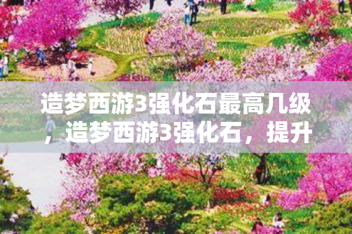 造梦西游3强化石最高几级，造梦西游3强化石，提升战斗力的关键