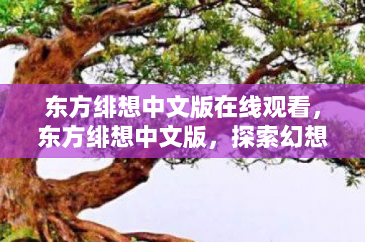 东方绯想中文版在线观看，东方绯想中文版，探索幻想世界的奇妙之旅