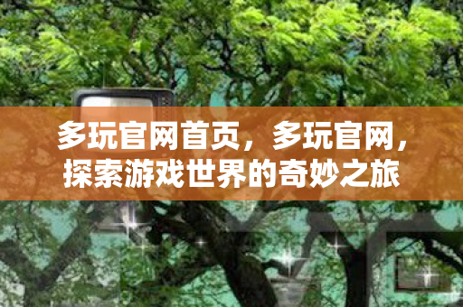 多玩官网首页，多玩官网，探索游戏世界的奇妙之旅