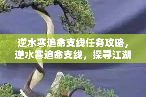逆水寒追命支线任务攻略，逆水寒追命支线，探寻江湖中的隐秘篇章