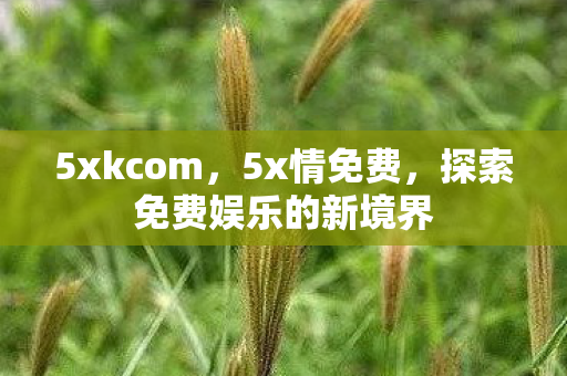 5xkcom，5x情免费，探索免费娱乐的新境界