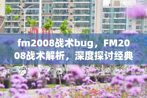fm2008战术bug，FM2008战术解析，深度探讨经典战术布局