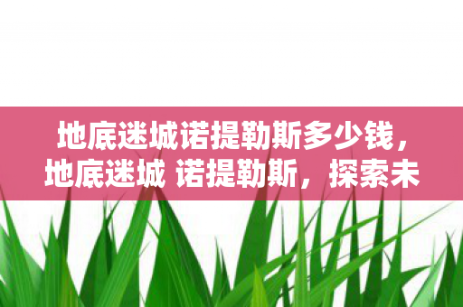 地底迷城诺提勒斯多少钱，地底迷城 诺提勒斯，探索未知世界的奇幻之旅