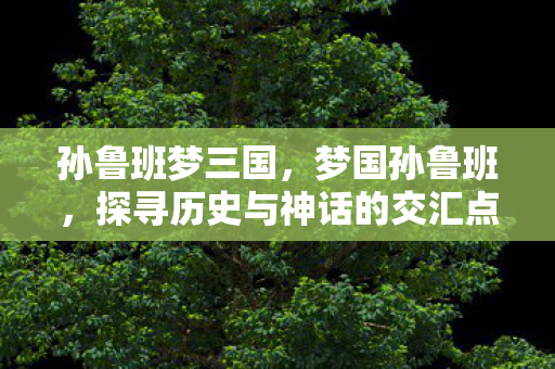 孙鲁班梦三国，梦国孙鲁班，探寻历史与神话的交汇点