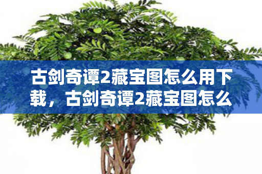 古剑奇谭2藏宝图怎么用下载，古剑奇谭2藏宝图怎么用