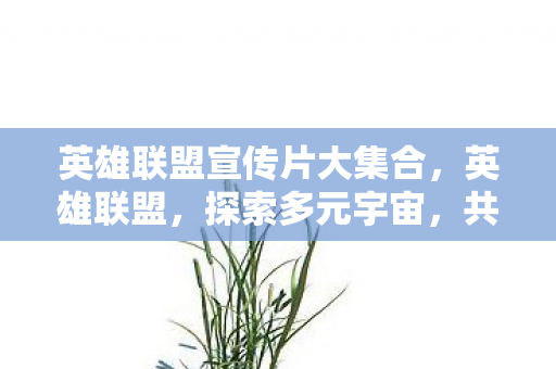 英雄联盟宣传片大集合，英雄联盟，探索多元宇宙，共赴无限可能