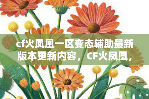 cf火凤凰一区变态辅助最新版本更新内容，CF火凤凰，穿越火线中的精英部队