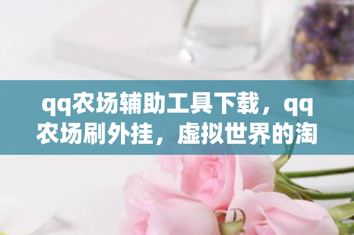 qq农场辅助工具下载，qq农场刷外挂，虚拟世界的淘金之路