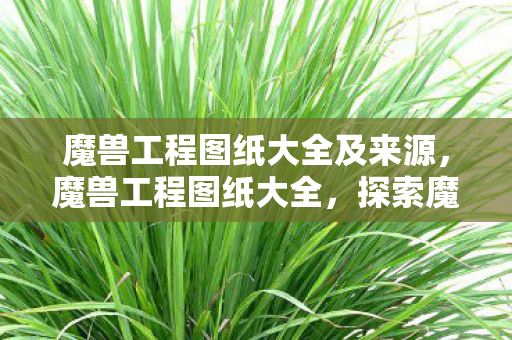 魔兽工程图纸大全及来源，魔兽工程图纸大全，探索魔兽世界的建筑奇迹