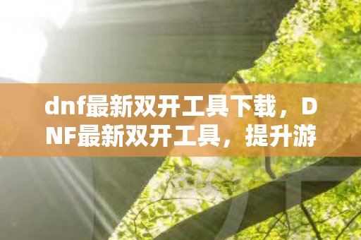 dnf最新双开工具下载，DNF最新双开工具，提升游戏体验的利器