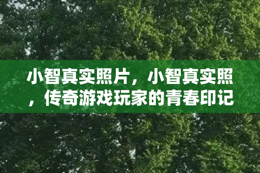小智真实照片，小智真实照，传奇游戏玩家的青春印记