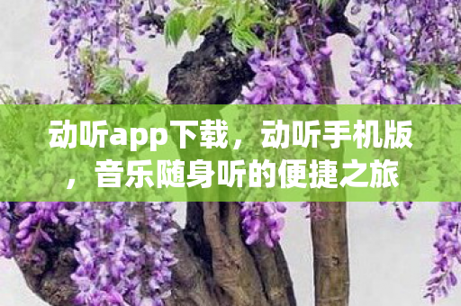 动听app下载，动听手机版，音乐随身听的便捷之旅