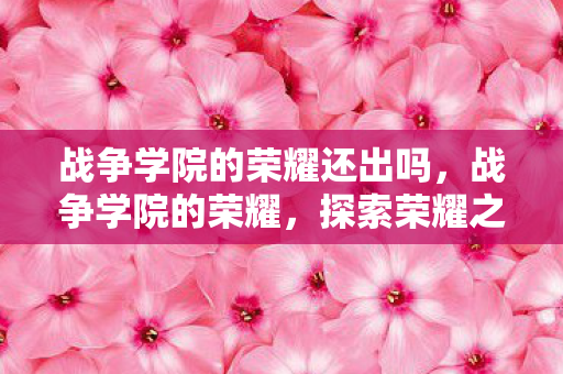战争学院的荣耀还出吗，战争学院的荣耀，探索荣耀之路，共赴荣耀盛宴